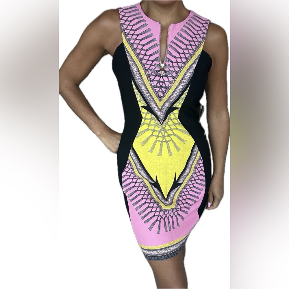 Versace Collection, Printed Mini Dress